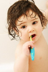 Child Brushing